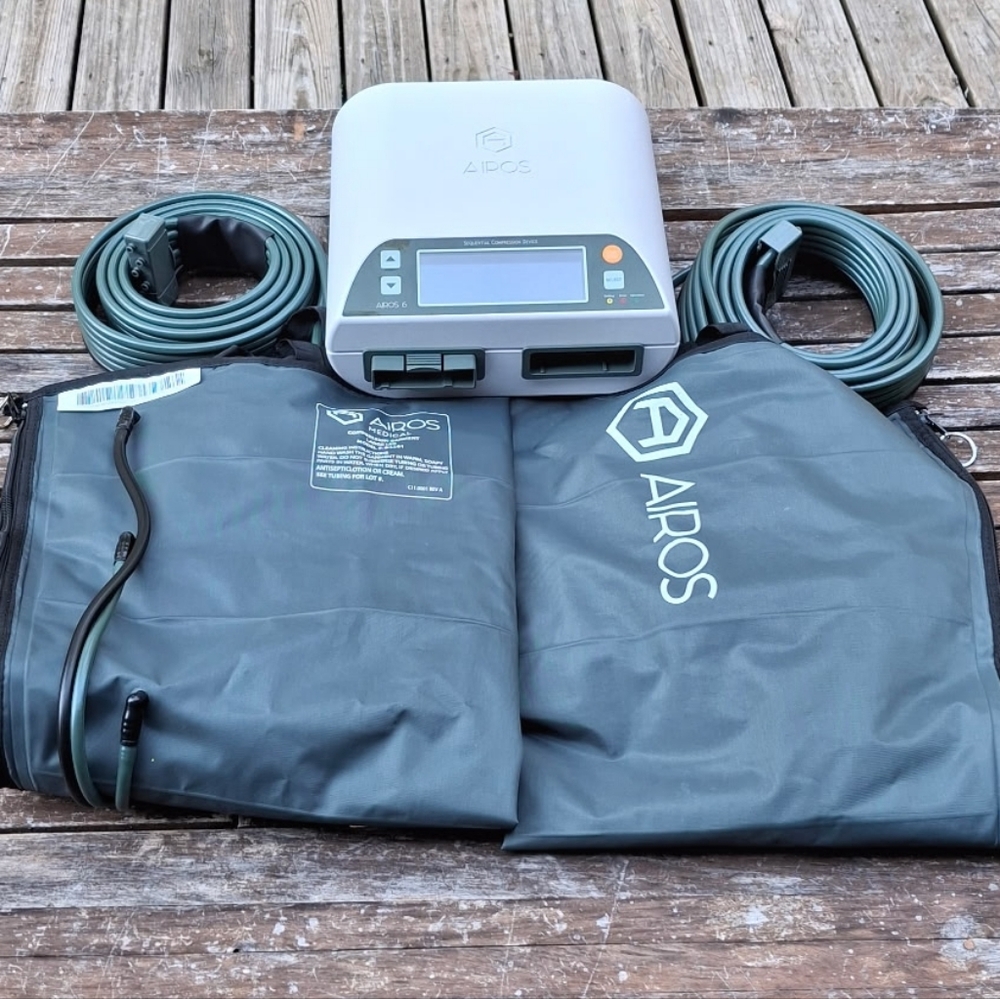 Airos 6 Sequential Compression Device - Gray Lymphedema Large